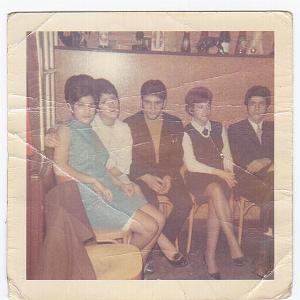 annee 1964 cafe de la rue de conde a perrache